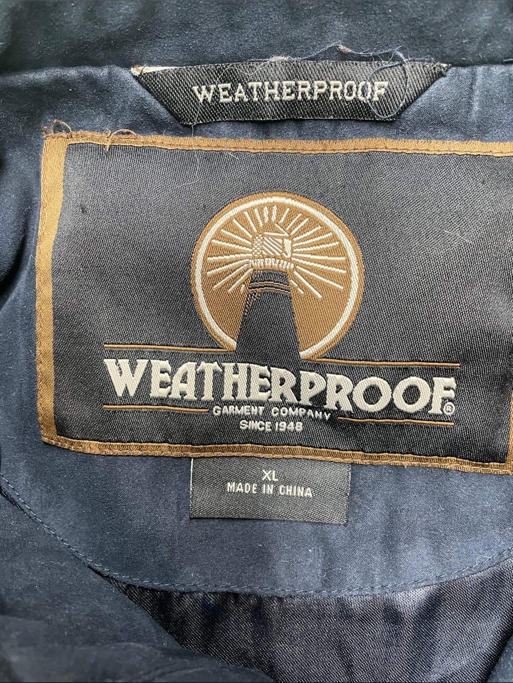 Weatherproof Navy Fall Jacket - Picture 2 of 10